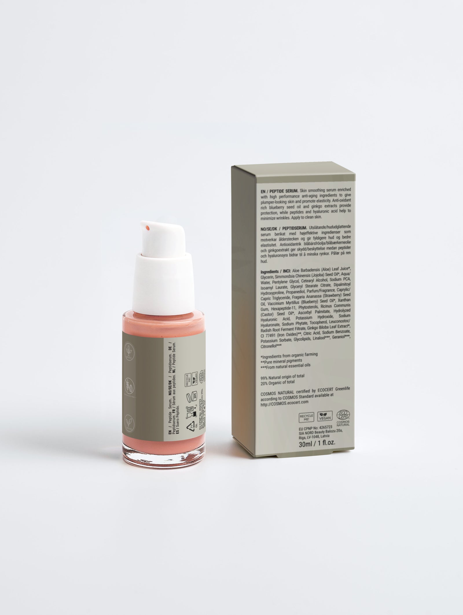 Peptide Anti-Aging Serum textuur close-up