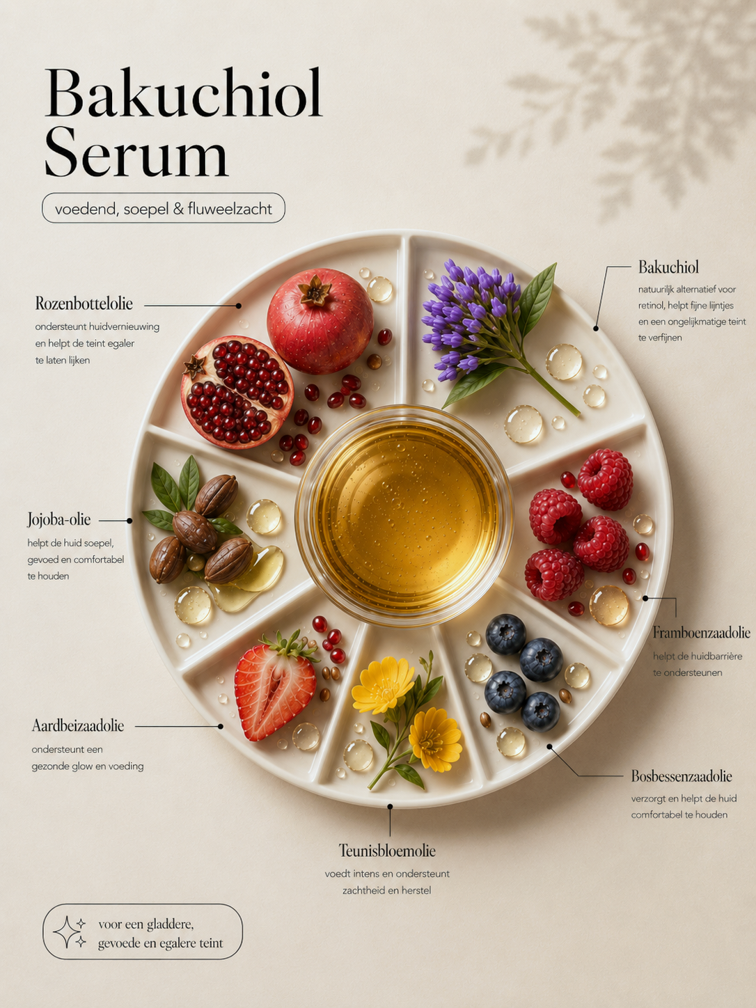 Ingrediënten ALMOA Bakuchiol Serum