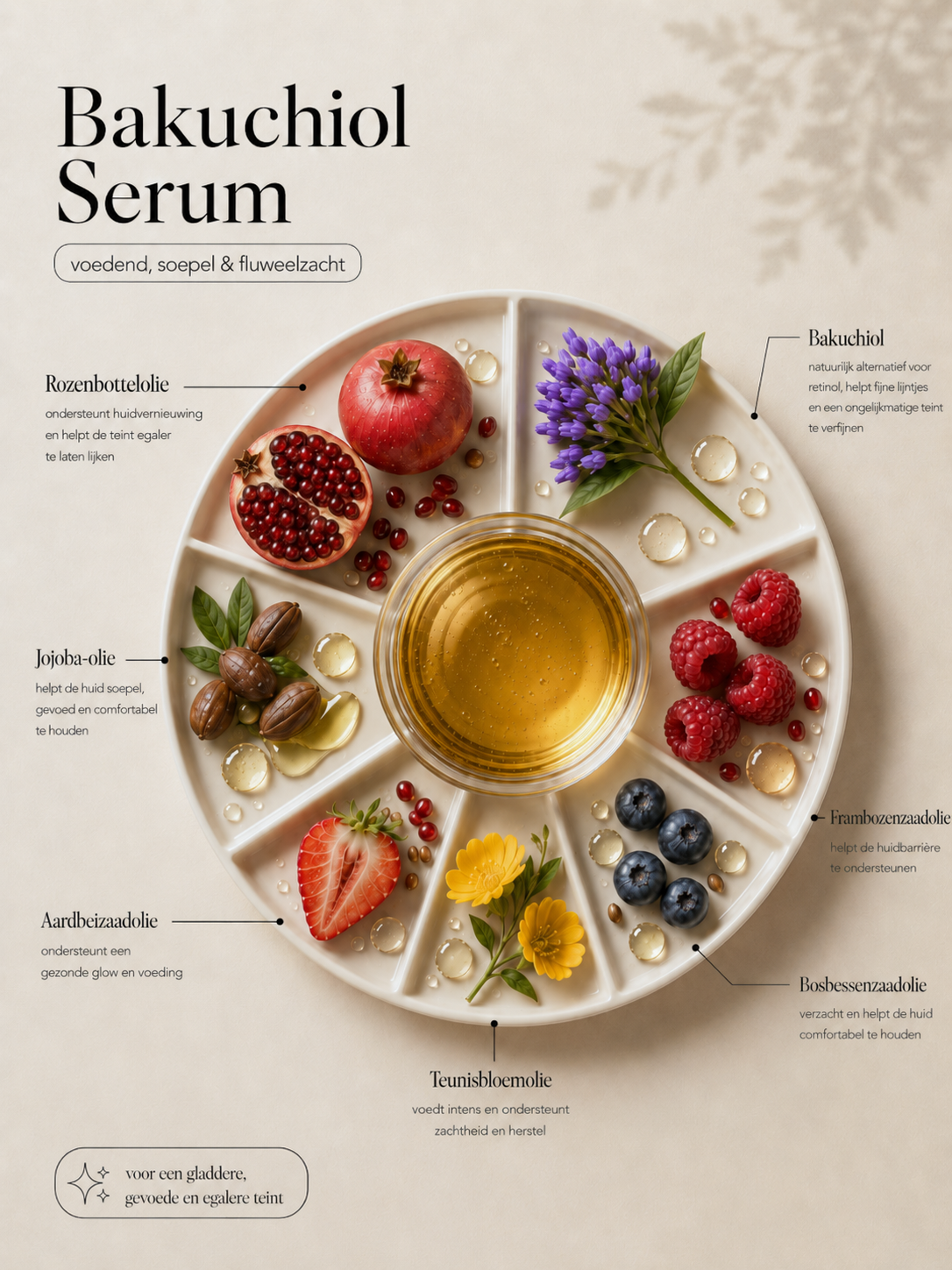 Ingrediënten ALMOA Bakuchiol Serum