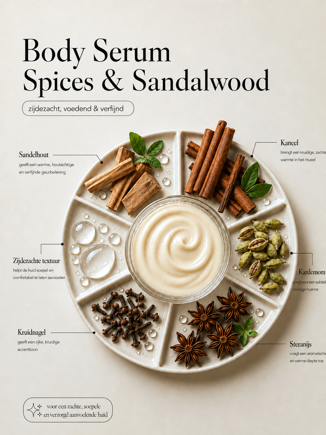 Ingrediënten Silk Skin Body Serum