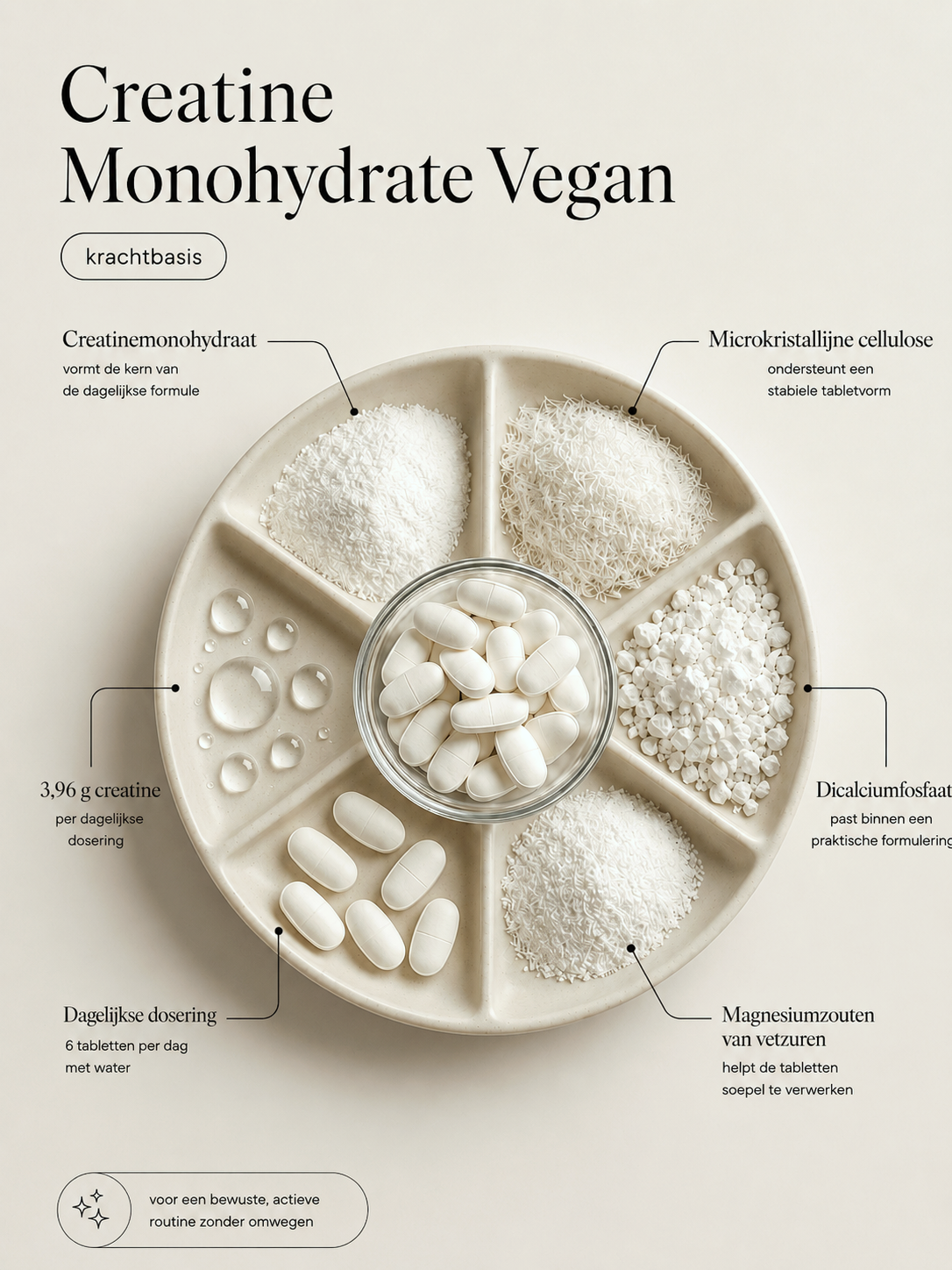Creatine Tabletten ingrediënten