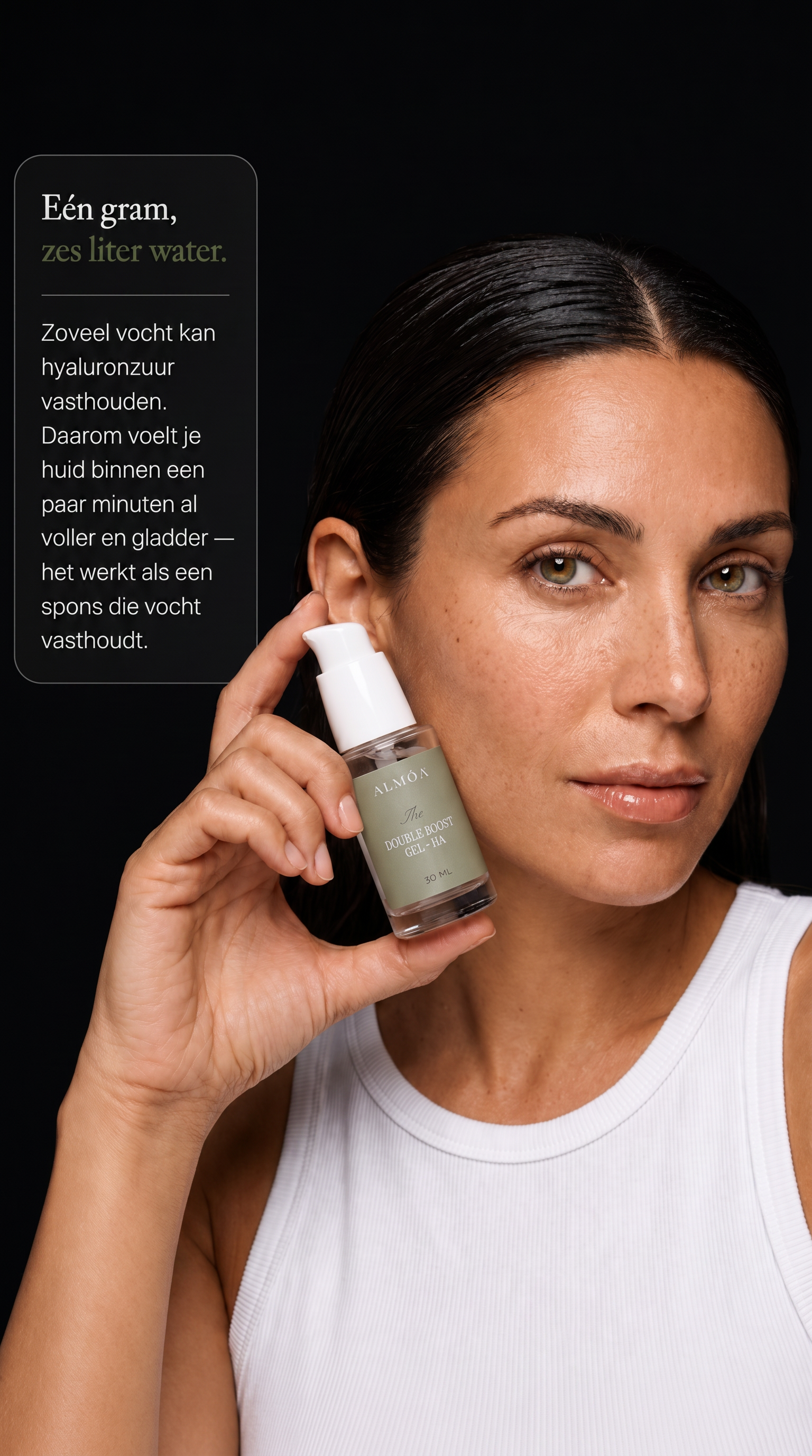Double Hydration Boost Gel + HA lifestyle routine