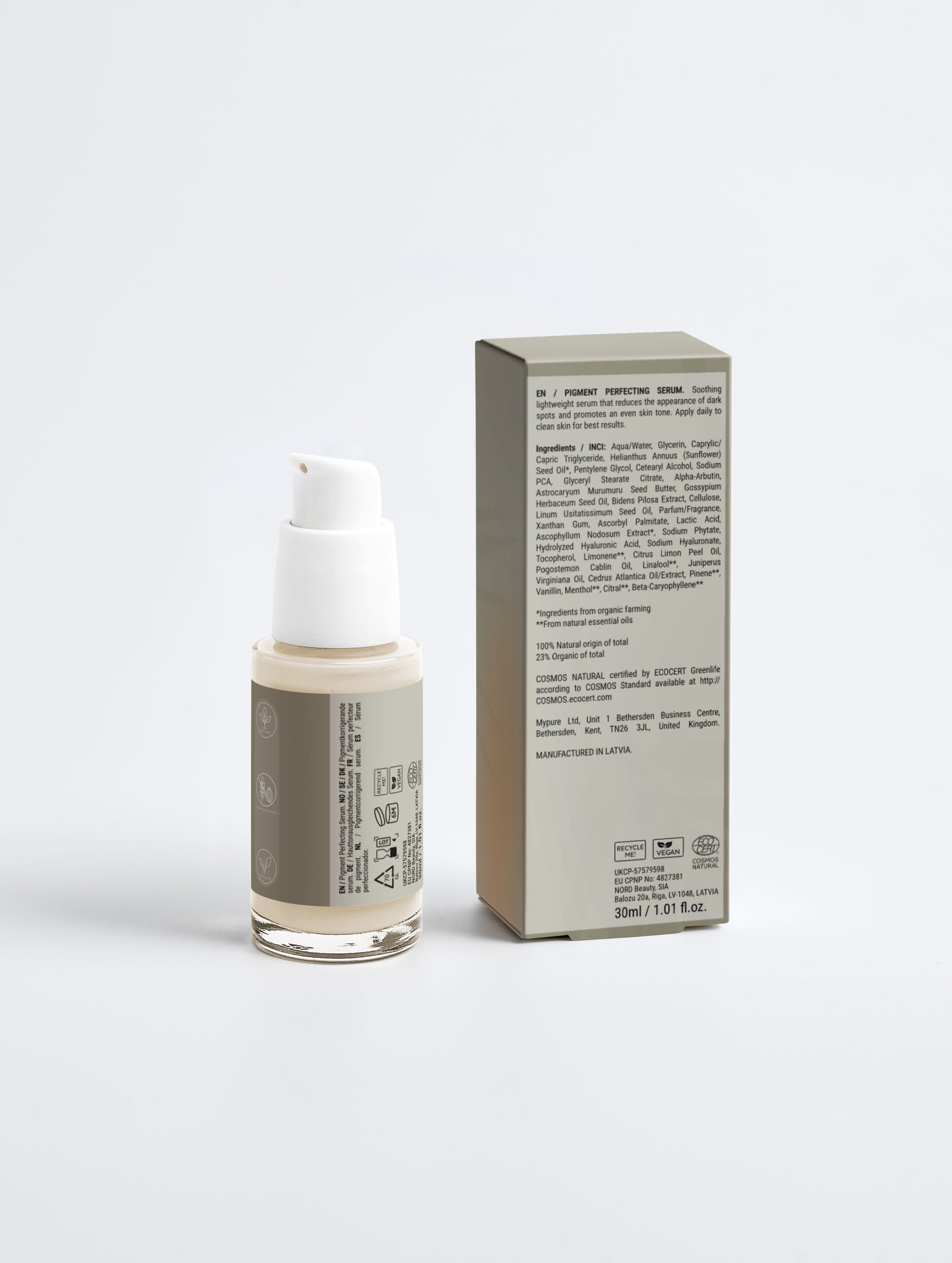 Pigment Perfecting Serum textuur close-up