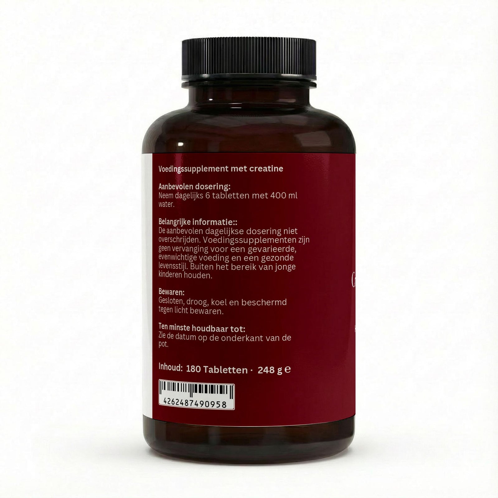 Creatine Tabletten detail